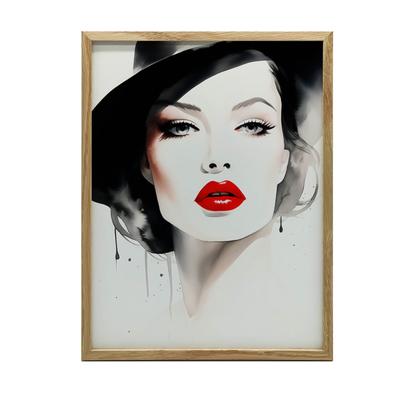 Portrait of Delicacy Portrait of Delicacy, 50X70 Cm, Unframed, Premium Canvas On Stretcher