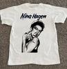 Nina Hagen Kurzarm Kollektion S bis 5XL Weißes T-Shirt Unisex T-Shirt