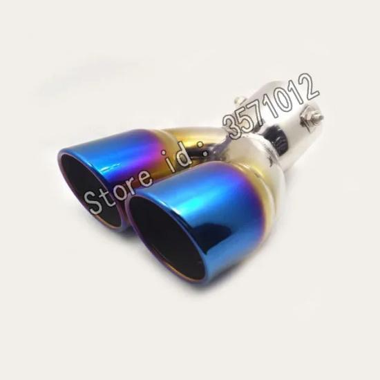 For Honda CRV CR-V 2012 2013 2014 2015 2016 Car Cover Muffler Exterior End Pipe Dedicate Exhaust Tip Tail Outlet Ornament 1pcs