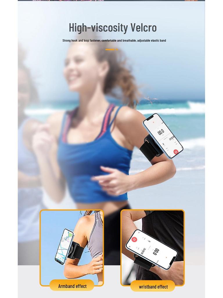 Quick-Lock Multifunctional Sports Armband Phone Holder for Men & Women