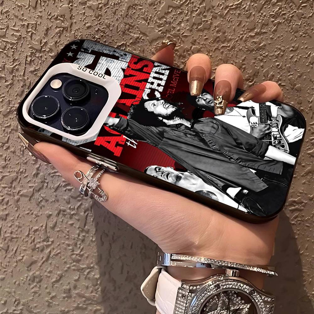R-Rage A-Against T-The M-Machine Band Phone Case Color Silver Shell For IPhone 17 16 15 14 13 12 11 Pro Max Plus