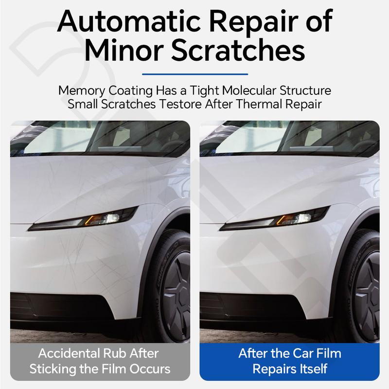 Pre-cut PPF For Tesla Model Y Standard 2026 Headlight Rearview A B Pillars TPU Protection Film Anti-Scratch Clear Bra Resistant