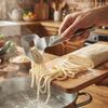 Non-stick Dough Whisk Stainless Steel Noodles Maker Kitchen Tool Spaghetti Slicer  Home Kitchen