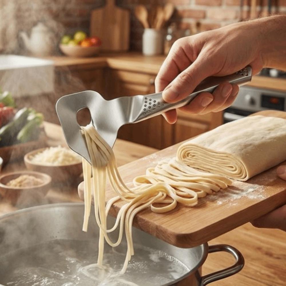 Non-stick Dough Whisk Stainless Steel Noodles Maker Kitchen Tool Spaghetti Slicer  Home Kitchen