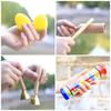 10Pcs Children Orff Percussions Natural Wooden Percussions Instruments Musical Toy