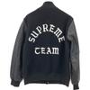 Supreme Black 15AW Varsity Jacket Jacket M blackUsed