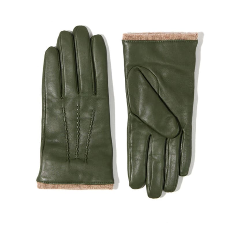 DENTS Lorraine Women's Leather Gloves - Sage