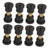 8 Pieces Front & Rear Leaf Spring Bushing Kit Golfcart Suspension Replace Parts Replacement Sturdy