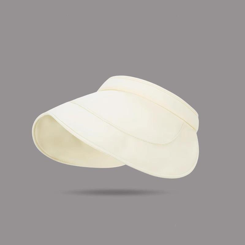 Simple Solid Color Hollow Out Breathable Sun Hat, Wide Brim UV Protection, Outdoor Sports & Daily Commute, Unisex Casual Cap