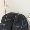Men's Large Capacity Backpack Graffiti Backpack Student Schoolbag