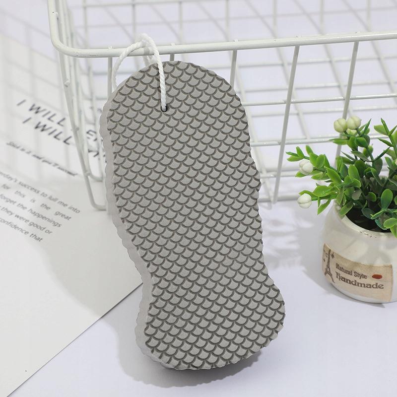 Set Of Sponge For Washing, Bath, Peeling, Exfoliating, Fish Scale, 4 Pieces