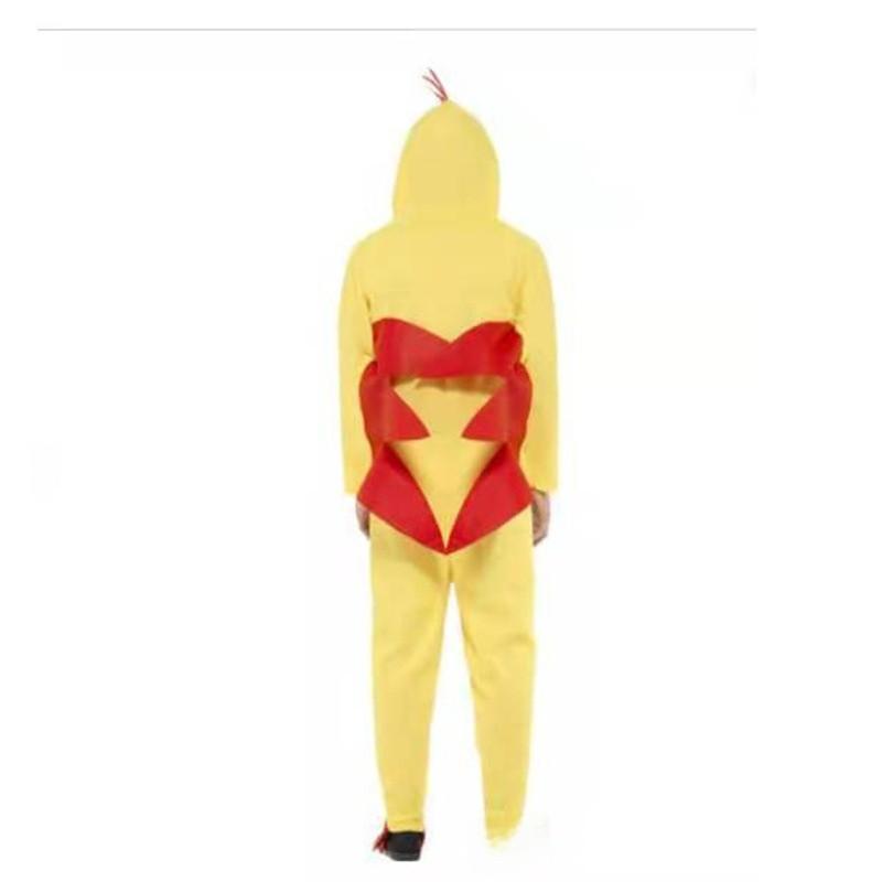 Halloween Chicken Cosplay Costume With Flannel Fabric For Stage Performers