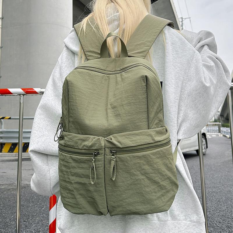 Schoolbag11 New High-Value Fashionable Casual Versatile Unisex Travel Backpack Large Capacity Simple Premium Backpack