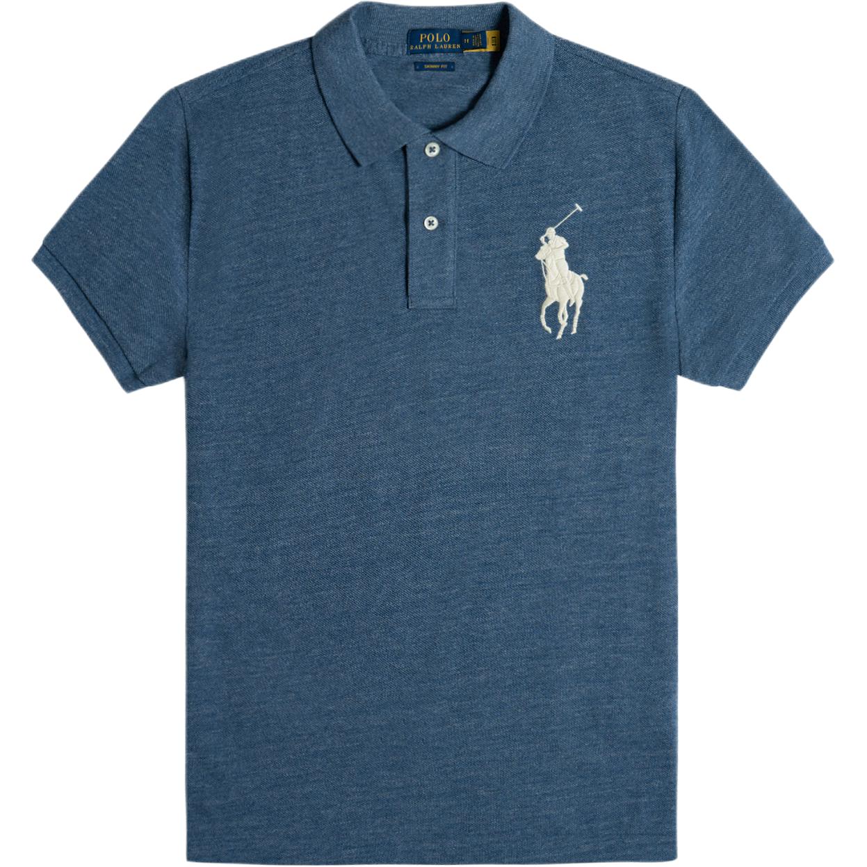

Женская футболка-поло с коротким рукавом Polo Ralph Lauren с вышивкой логотипа Big Pony 211661697-057 XL