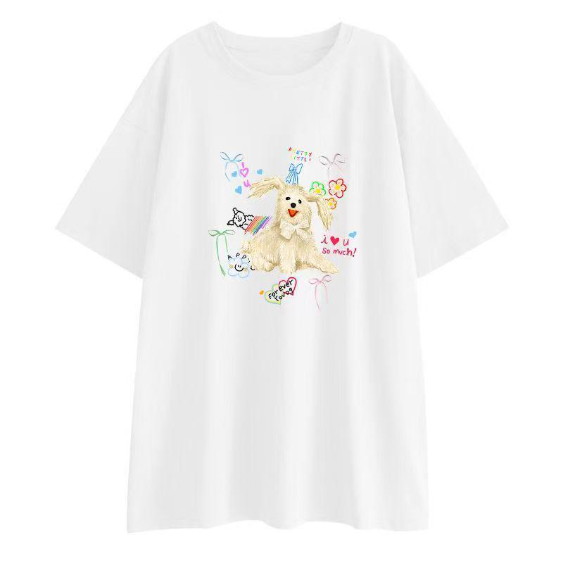 

Maternity Summer T-Shirt & Wide Leg Pants Set - Short Sleeve, Loose Fit, Casual Fashion Two-Piece Outfit XXL [145-170 lbs]