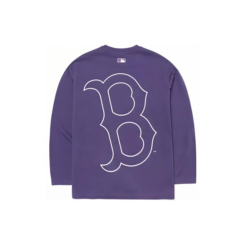 New MLB T Shirts Unisex Purple 3ATSL0314-43NYL