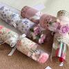 10 Pieces Waterproof Single Flower Wrapping Bags Romantic Transparent Hug Bucket Bouquet Integrated Bouquet Packaging Bag