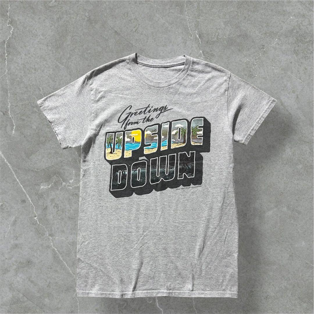 Stranger Things Official T-Shirt L Gray S Movie T Hidden World Netflix XXL