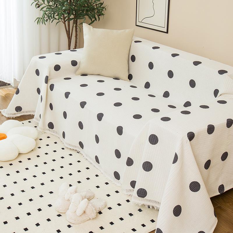 INS Style Sofa Towel Full Cover Cloth Simple Sofa Cushion Blanket All-Inclusive Universal Cover Towel Four Seasons Universal Sofa Cover Cover