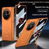 Oppo Find N6 Phone Case: Foldable Screen, Inner Magnetic Ring, Full Coverage, Magnetic Hinge, Hard Shell, Side Protection, with Bracket.