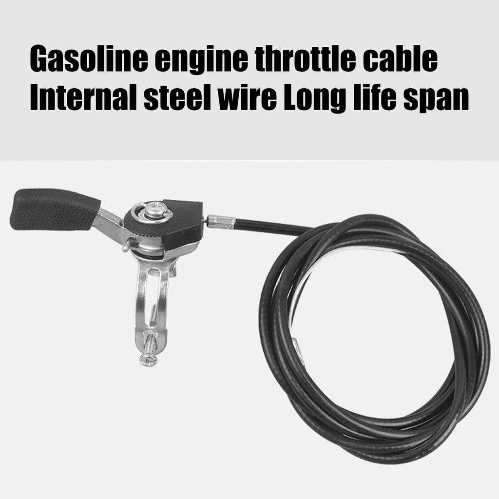 Throttle Cable Kit Throttle Cable Set Anti-Slip Oil Valve Accessories For Truck Trailer Motorcycle Boat Tillage Machine