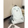 Korean version couple simple large-capacity backpack leisure commuter college student schoolbag niche light travel backpack women
