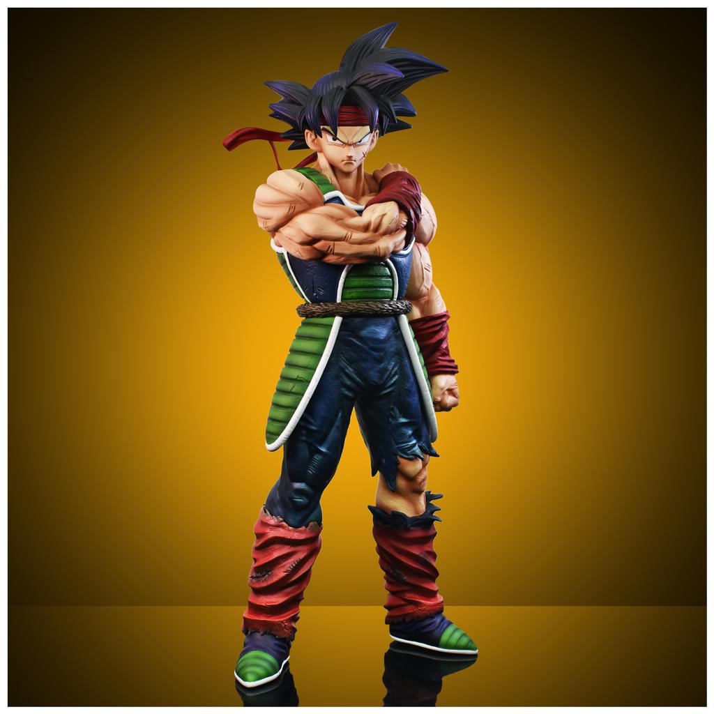 24cm/9.4in Anime Z Figure Bardock Figure Collectible Model Statue Toy Gift