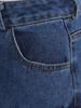 Autumn 2025 Women's High-Waisted Wide-Leg Jeans with Large Pockets and Casual Style