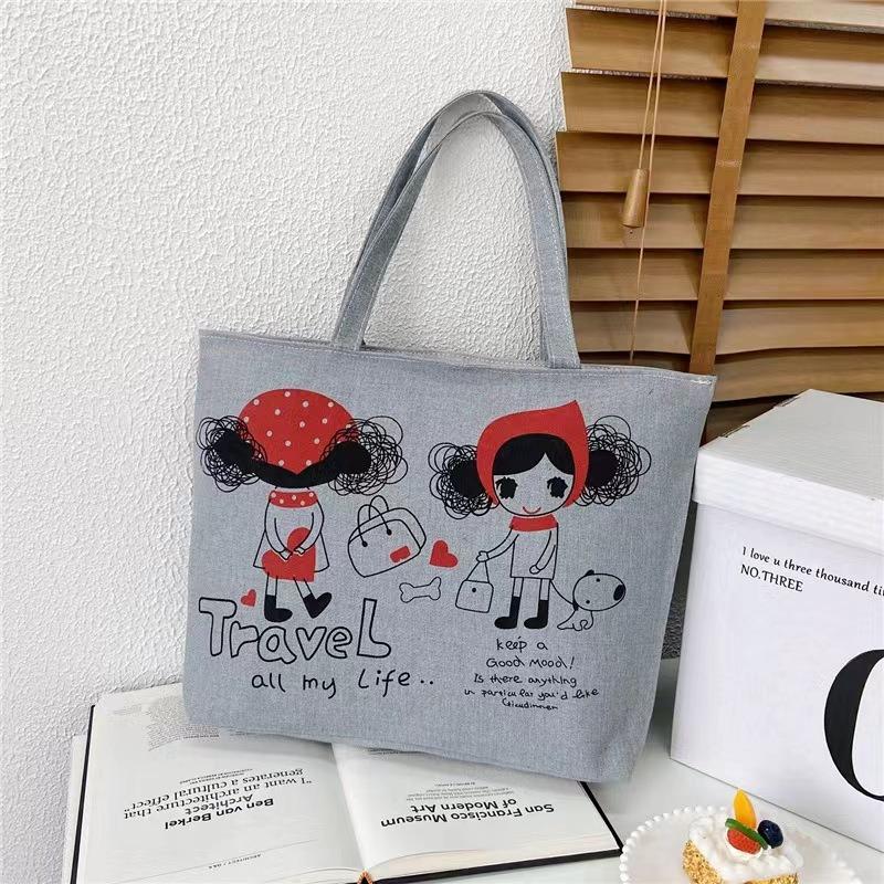Shoulder Bag Women's Canvas Bag Large Capacity Work Commuter Women's Bag Portable Tote Bag Nanfeng Bag