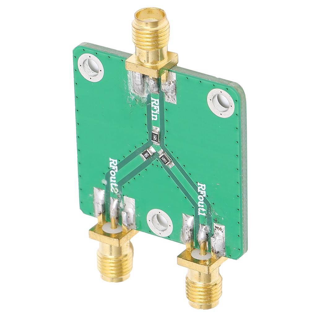 RF Module 2‑Way Resistance Power Splitter PCB Board Industrial Eletrical Supplies DC‑5G Resistance Power Divider