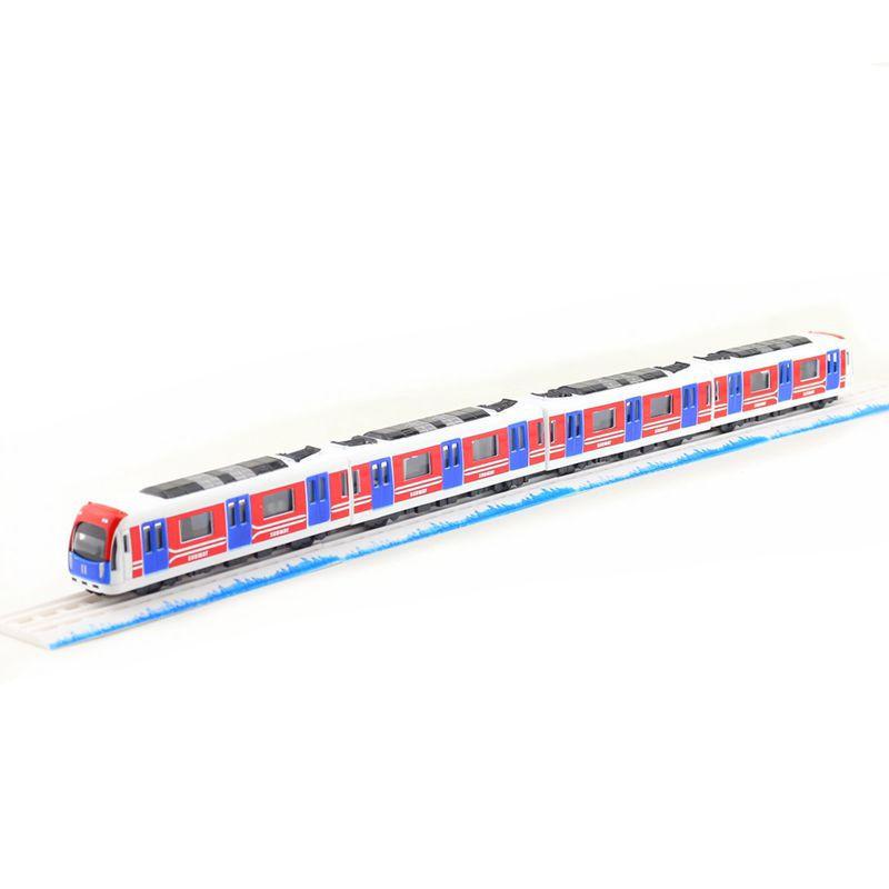 City Alloy Simulated Subway And Bullet Train Models For Collection And Display