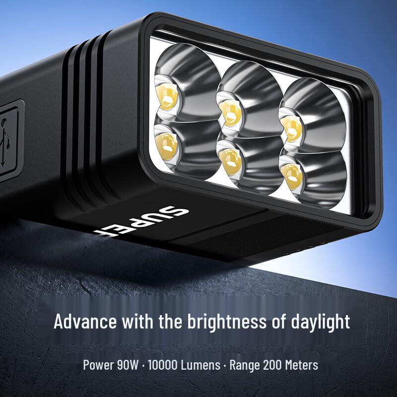 Shenhuo M33 Ultra-Long Range Rechargeable Flashlight