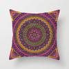 Mandala Pattern Throw Pillow Cover With Short Plush Print For Living Room Sofa Decoration Cushion Cover Pillow Covers Decorative