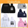 Felpa con cappuccio unisex alla moda e di stile Dolan Twin in morbido misto cotone