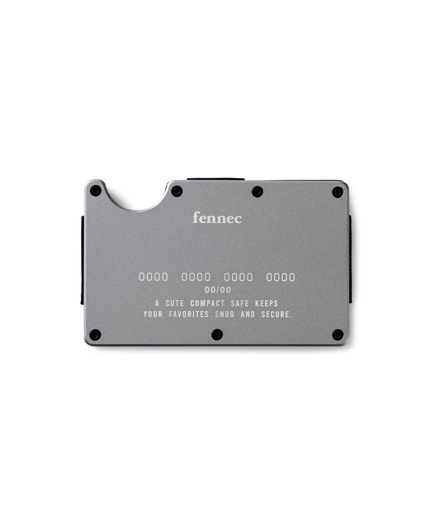 Fennec Mac Safe Card Pocket - Silver