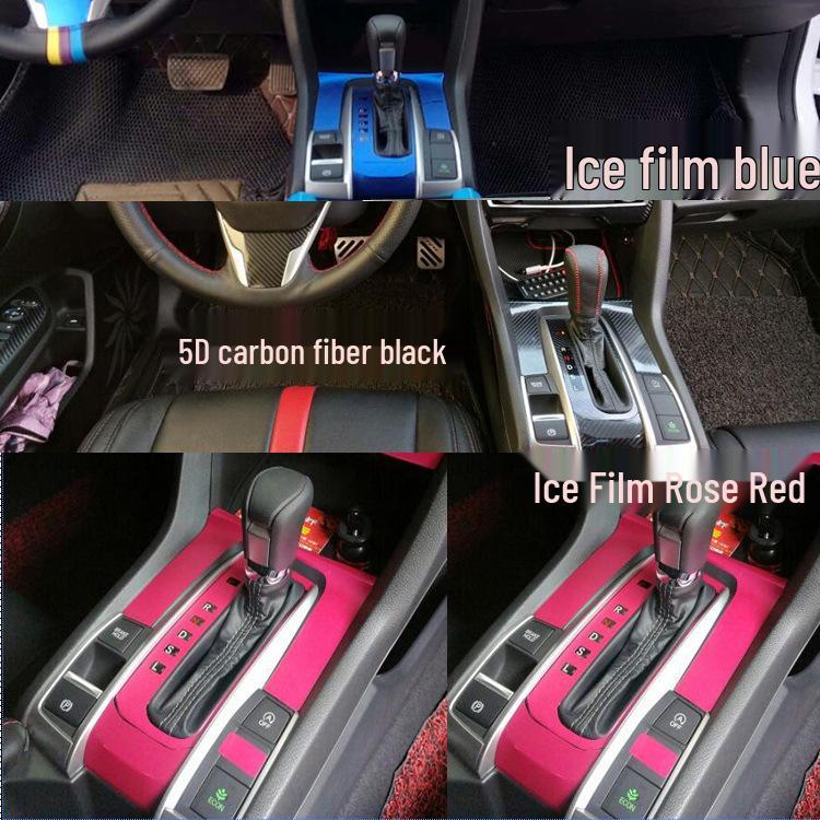 16-19 Tenth-Gen Civic Carbon Fiber Shift Lever Wrap - Free Shipping