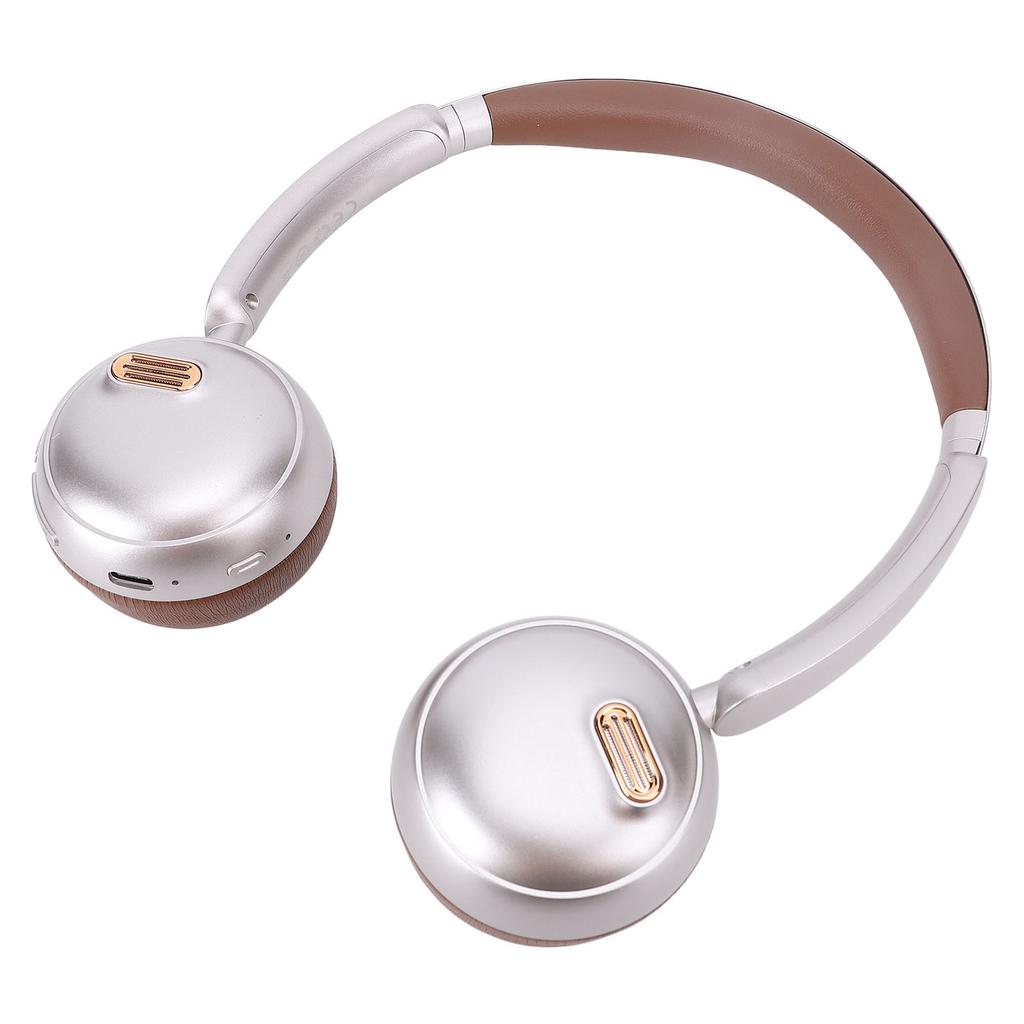 Retro   5.4 Headphones Over Ear Wireless Headset Noise Cancelling Lossless Sound Lightweight Comfortable for Travel Home Matte Texture