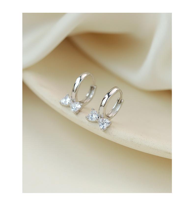 Factory 2023 NEW Fashion Earring 925 Silver Hoop Custom Simple Fashion Earring Jewelry Women серебряный