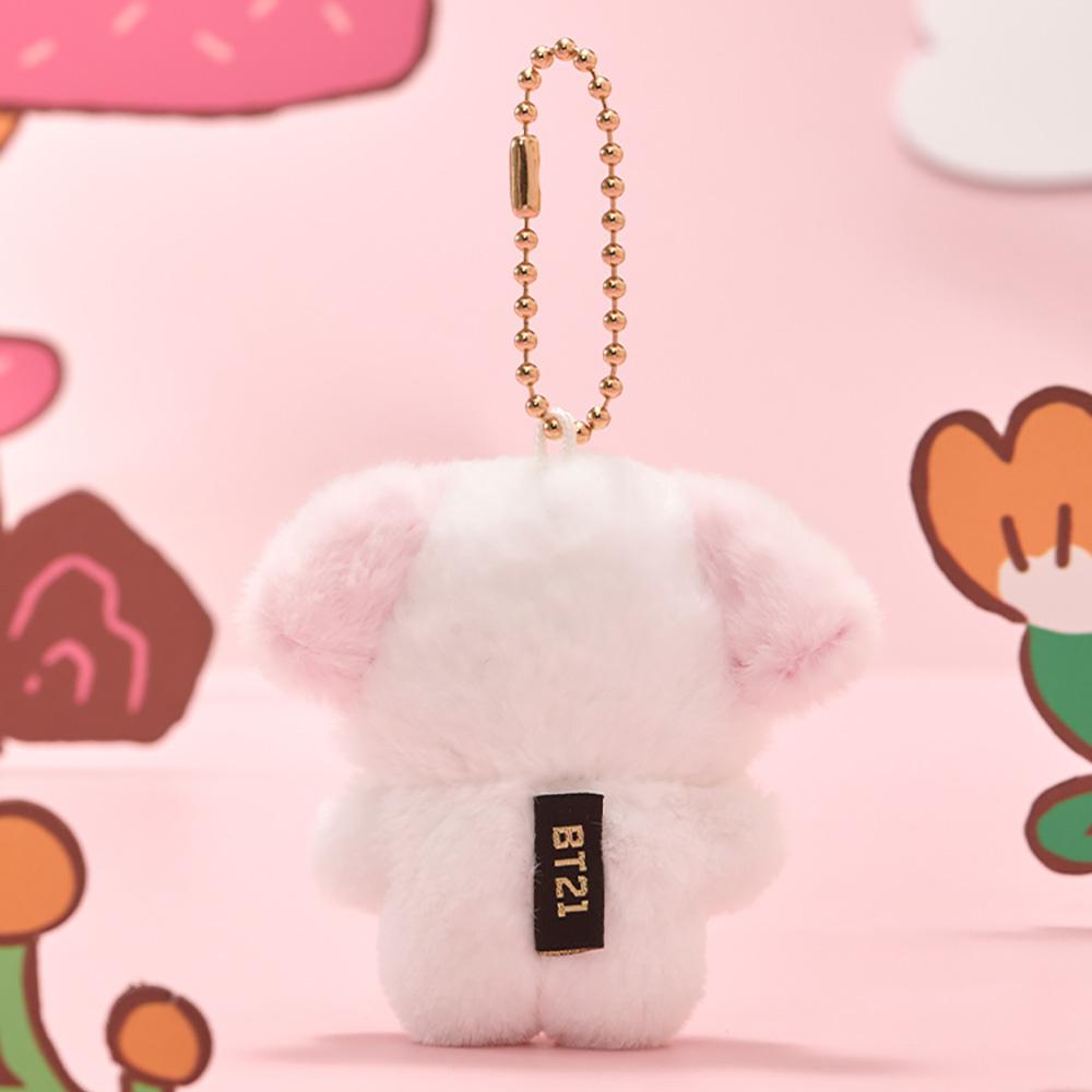 BT21 CHIMMY K-Rabbit Flaches Plüsch Schlüsselanhänger-Anhänger