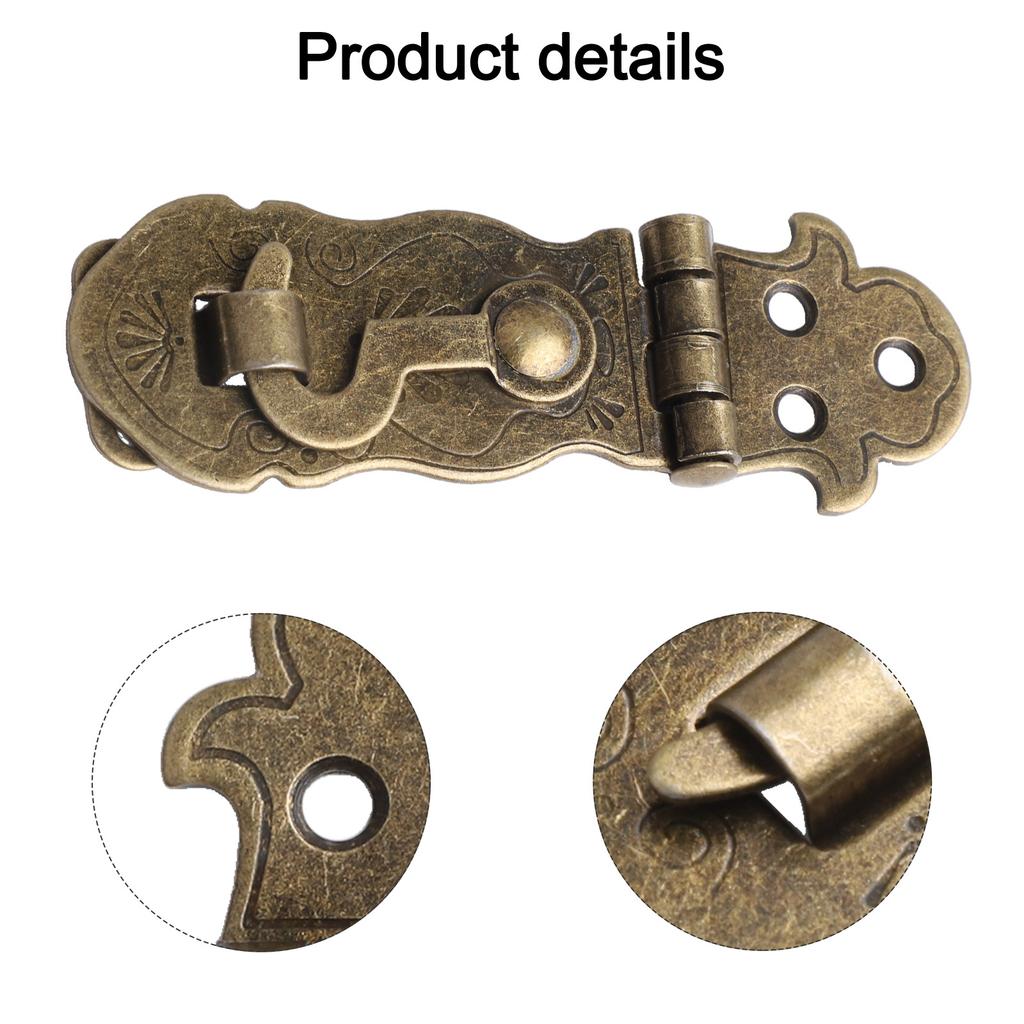 Iron Lock Retro Style 1 Pc Bronze Tone For Suitcase