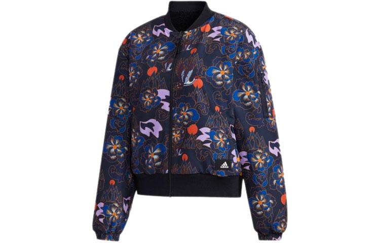 Adidas CNY Collection Jackets Unisex Stand Collar Moderate Pilot GG0770 XS