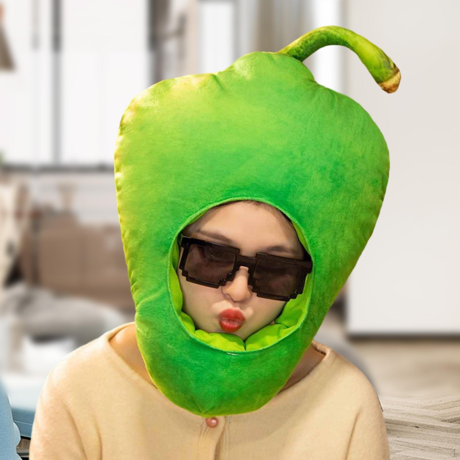 

Pepper Hat Costume Headwear for Holiday Masquerade Ball Birthday Party зелёный
