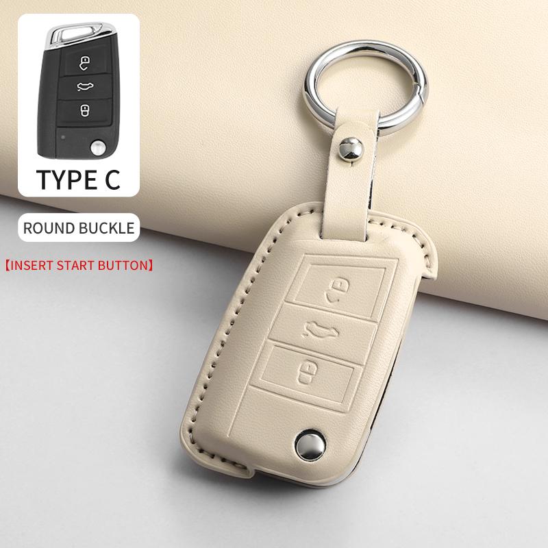 Cortex Auto Sleutelhoes Cover Beschermer Shell Fob Voor Volkswagen Passat Polo Maysen Taos Santana Populaire Langyi Auto Accessoires
