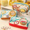 Cute Food Theme Pencil Bag Pencil Case Large Capacity Student Stationery Box