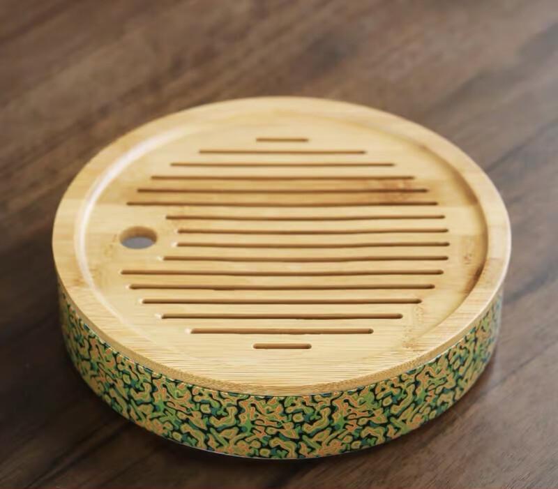 Elegant Portable Ceramic Travel Tea Set