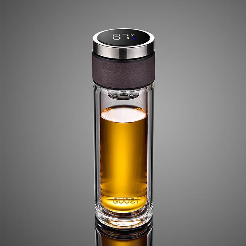 Guozi GZ-S60 Smart Temperature Display Glass Teacup