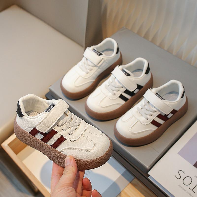 Unisex Kids Boys Girls Simple Style Low Top Thick Sole Casual Sports Sneakers