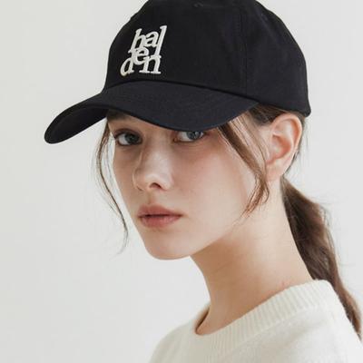 Cappellino con logo firma halden (C002_nero)