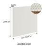 18-Panel Curved Folding Screen Divider – Japanese Style Retractable Wall for Live Broadcasts