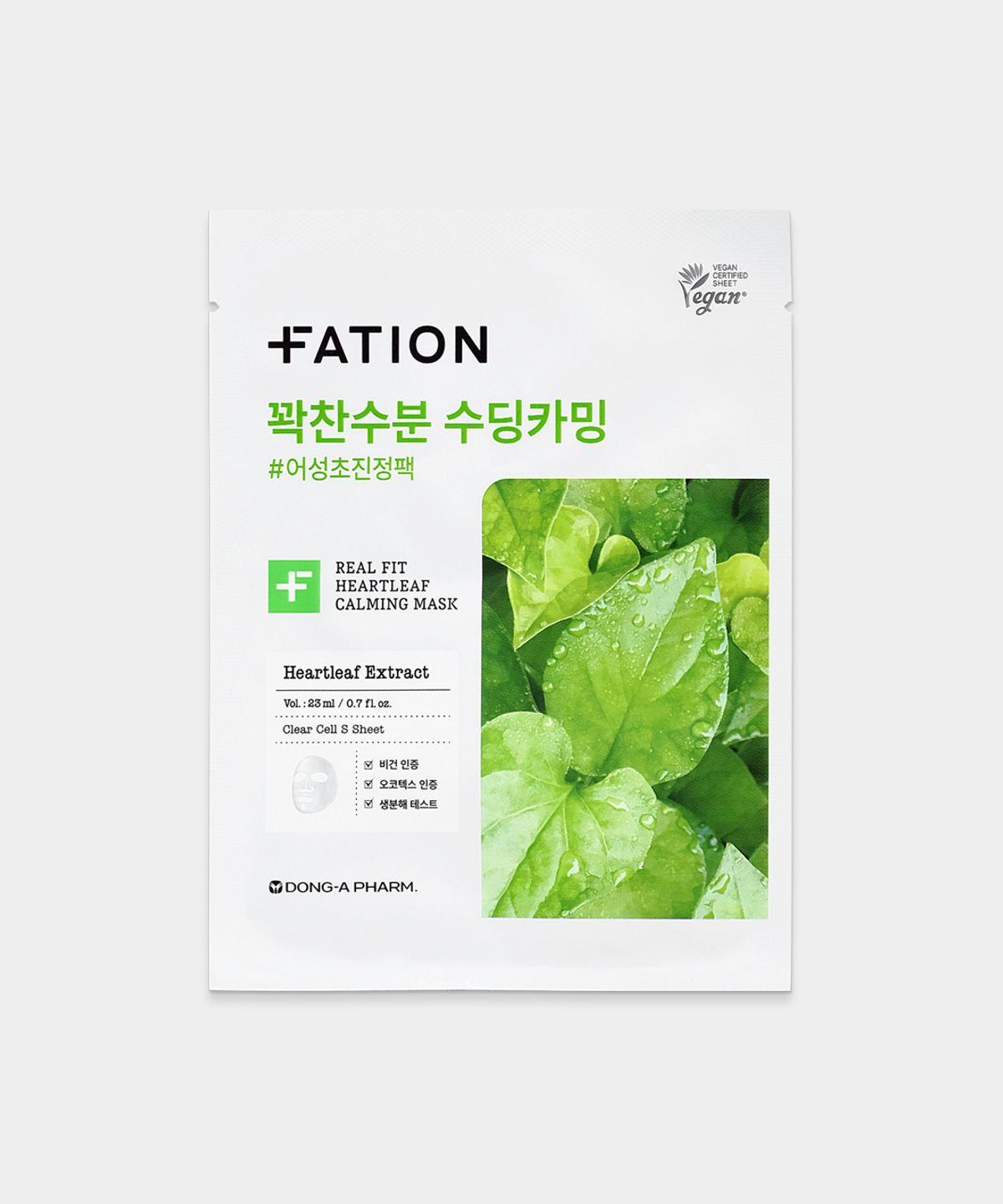 Real Fit Houttuynia Cordata Calming Mask 1 Sheet